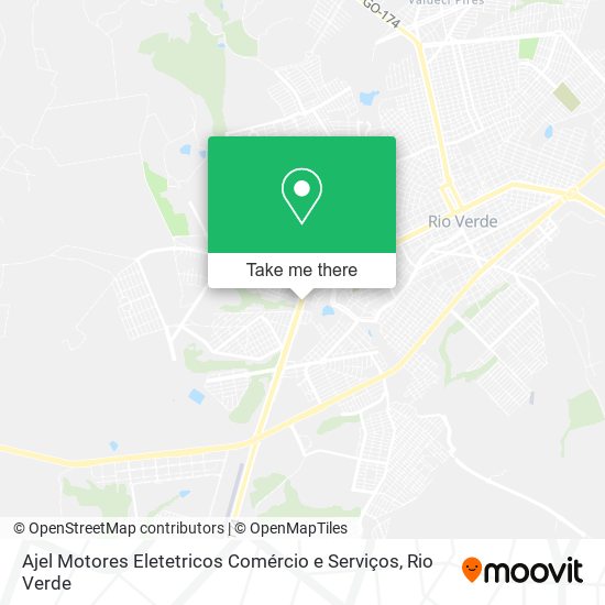 Ajel Motores Eletetricos Comércio e Serviços map