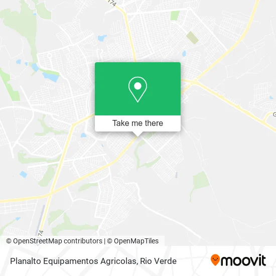 Planalto Equipamentos Agricolas map