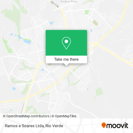 Ramos e Soares Ltda map