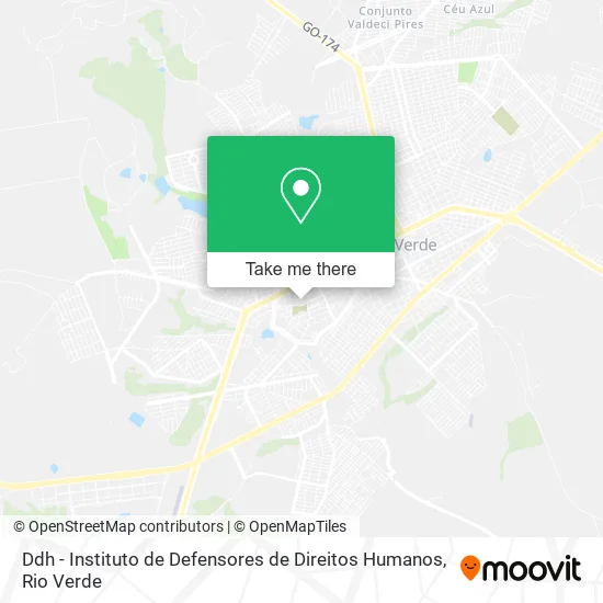 Ddh - Instituto de Defensores de Direitos Humanos map