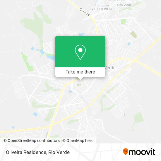 Oliveira Residence map