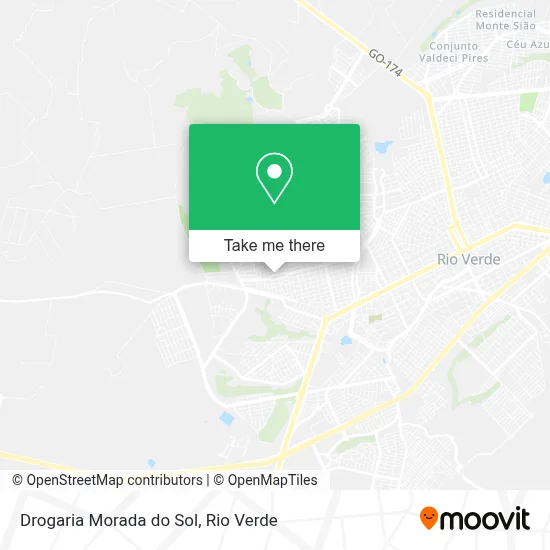 Drogaria Morada do Sol map