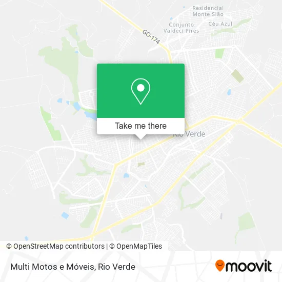 Multi Motos e Móveis map