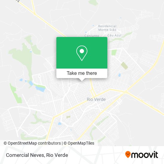 Comercial Neves map