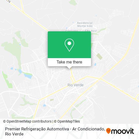 Mapa Premier Refrigeração Automotiva - Ar Condicionado