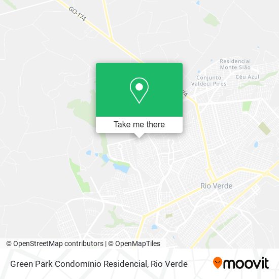 Green Park Condomínio Residencial map