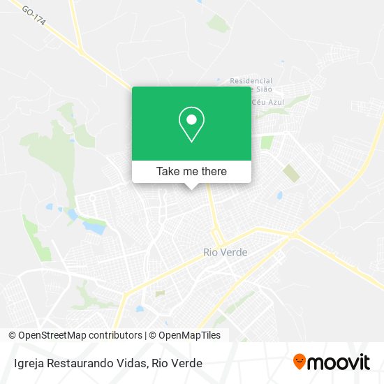 Igreja Restaurando Vidas map