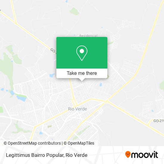 Legittimus Bairro Popular map
