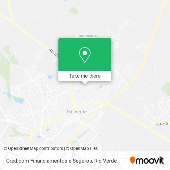 Credicom Financiamentos e Seguros map