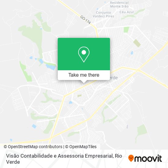 Visão Contabilidade e Assessoria Empresarial map