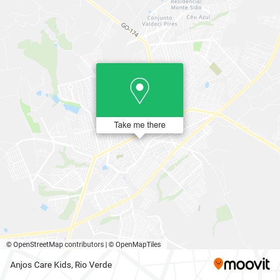 Anjos Care Kids map