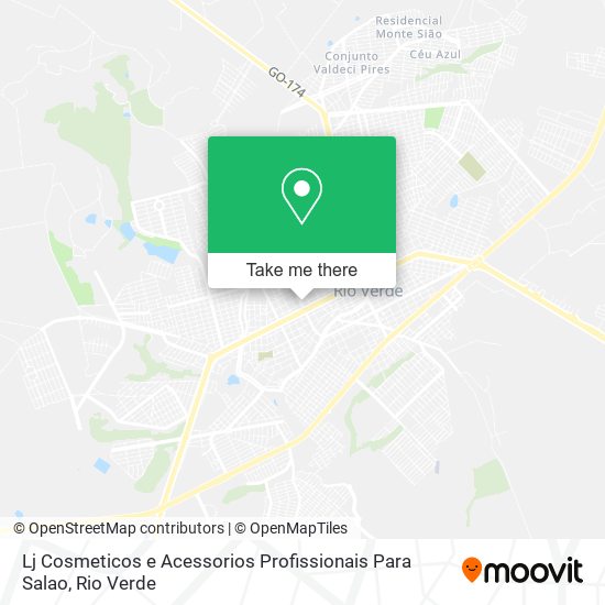 Lj Cosmeticos e Acessorios Profissionais Para Salao map
