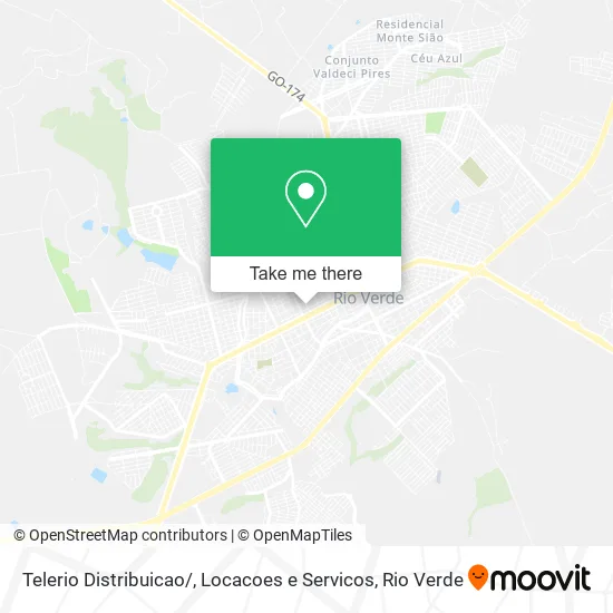 Telerio Distribuicao / , Locacoes e Servicos map