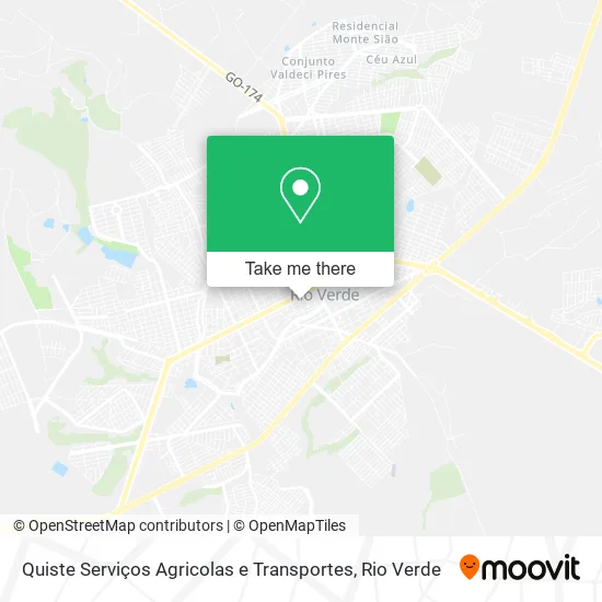 Quiste Serviços Agricolas e Transportes map