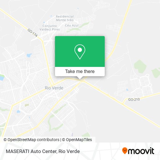 MASERATI Auto Center map