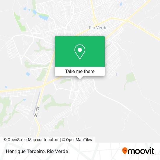 Mapa Henrique Terceiro