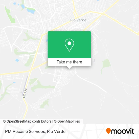 PM Pecas e Servicos map