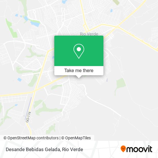 Desande Bebidas Gelada map