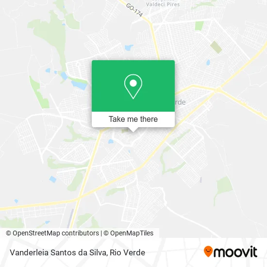 Vanderleia Santos da Silva map