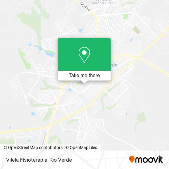 Vilela Físioterapia map