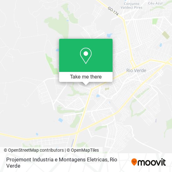 Projemont Industria e Montagens Eletricas map