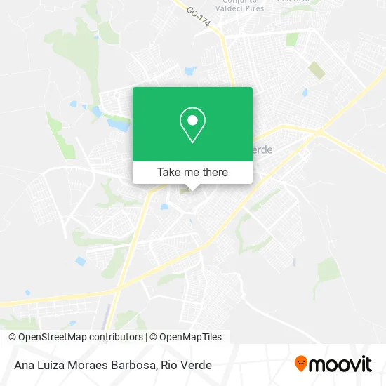Ana Luíza Moraes Barbosa map
