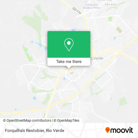 Forquilha's Restobier map