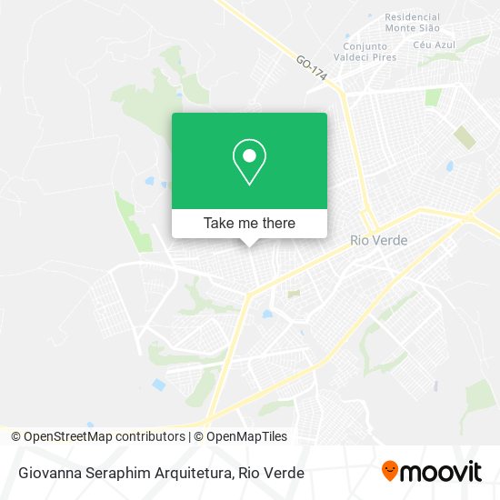 Mapa Giovanna Seraphim Arquitetura