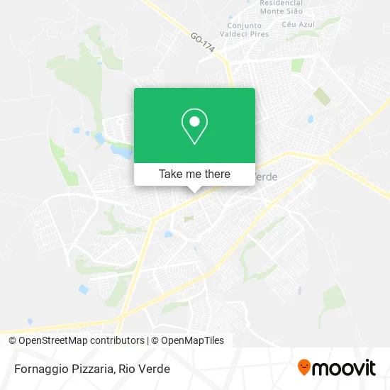 Fornaggio Pizzaria map