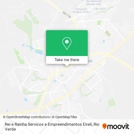 Rei e Rainha Servicos e Empreendimentos Eireli map