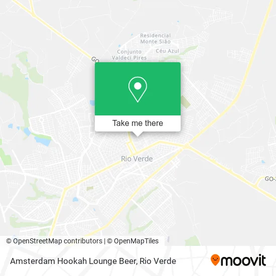 Amsterdam Hookah Lounge Beer map
