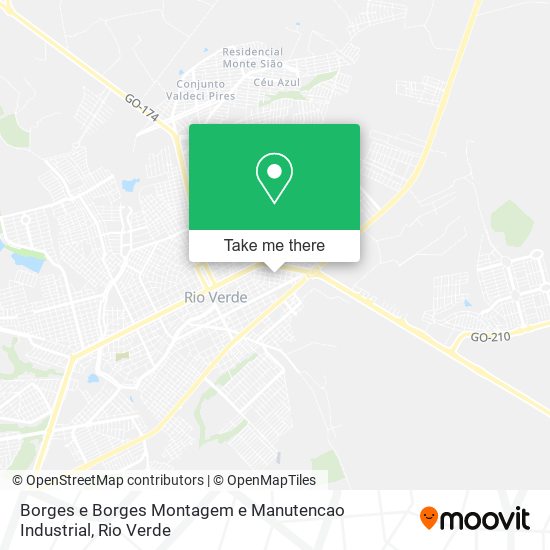 Mapa Borges e Borges Montagem e Manutencao Industrial