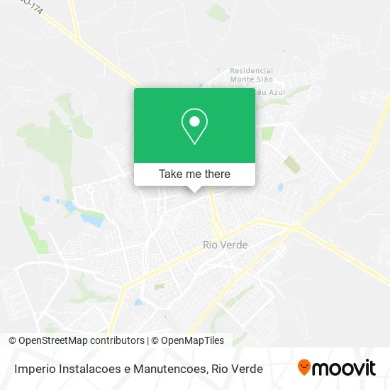 Imperio Instalacoes e Manutencoes map