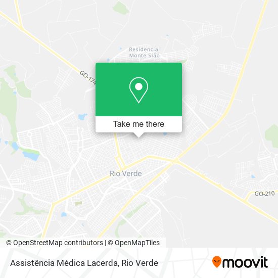 Mapa Assistência Médica Lacerda