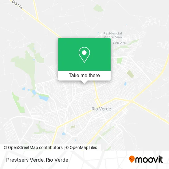 Prestserv Verde map