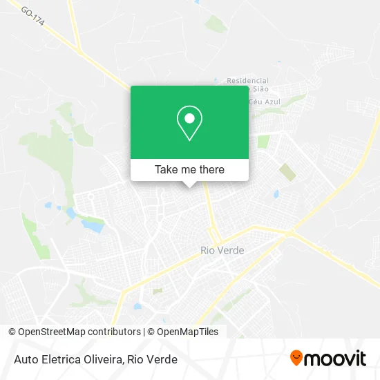 Auto Eletrica Oliveira map