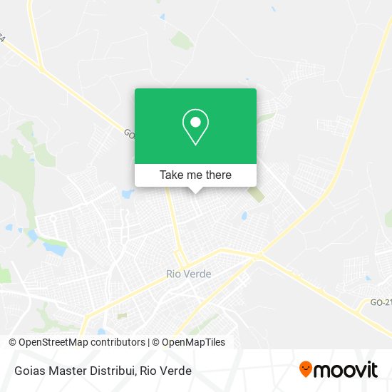 Goias Master Distribui map