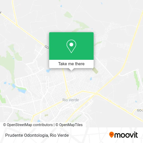 Prudente Odontologia map