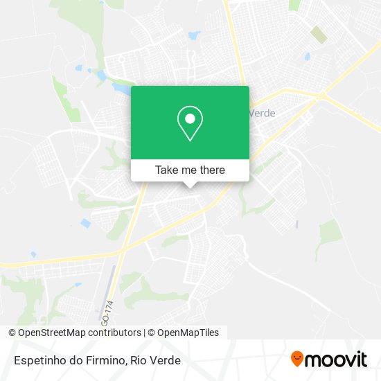 Espetinho do Firmino map