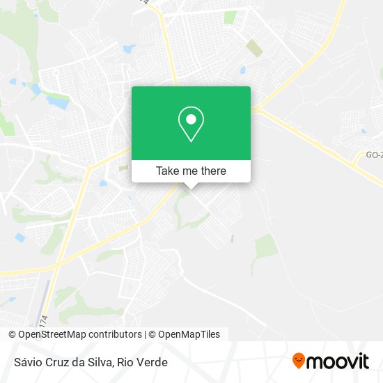 Sávio Cruz da Silva map