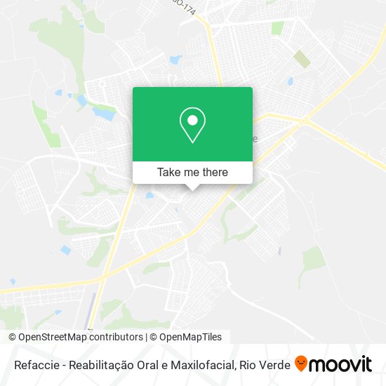 Refaccie - Reabilitação Oral e Maxilofacial map