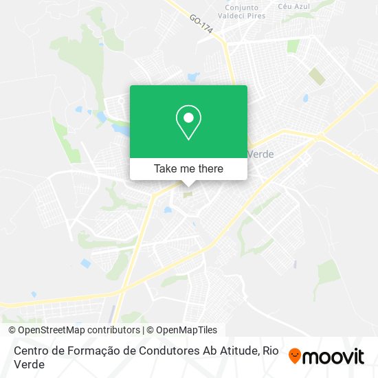 Centro de Formação de Condutores Ab Atitude map