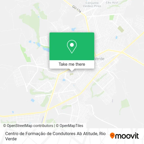 Centro de Formação de Condutores Ab Atitude map