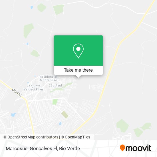 Marcosuel Gonçalves Fl map
