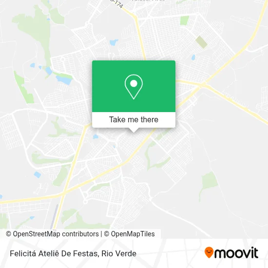 Felicitá Ateliê De Festas map