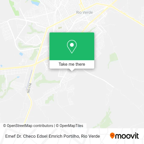 Emef Dr. Checo Edsel Emrich Portilho map