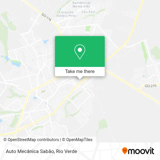 Auto Mecânica Sabão map