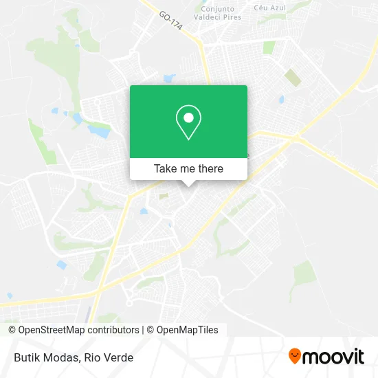 Butik Modas map
