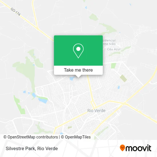 Silvestre Park map