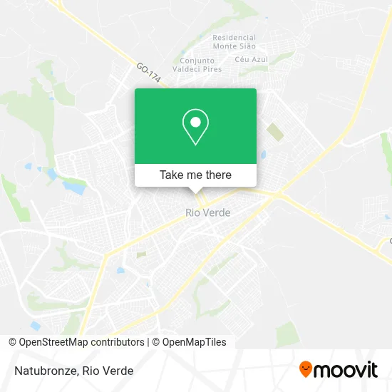 Natubronze map